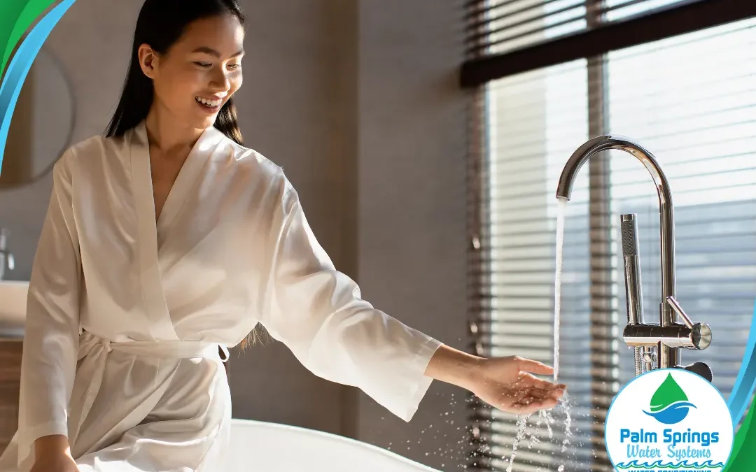 Benefits of a home water softener in Palm Springs