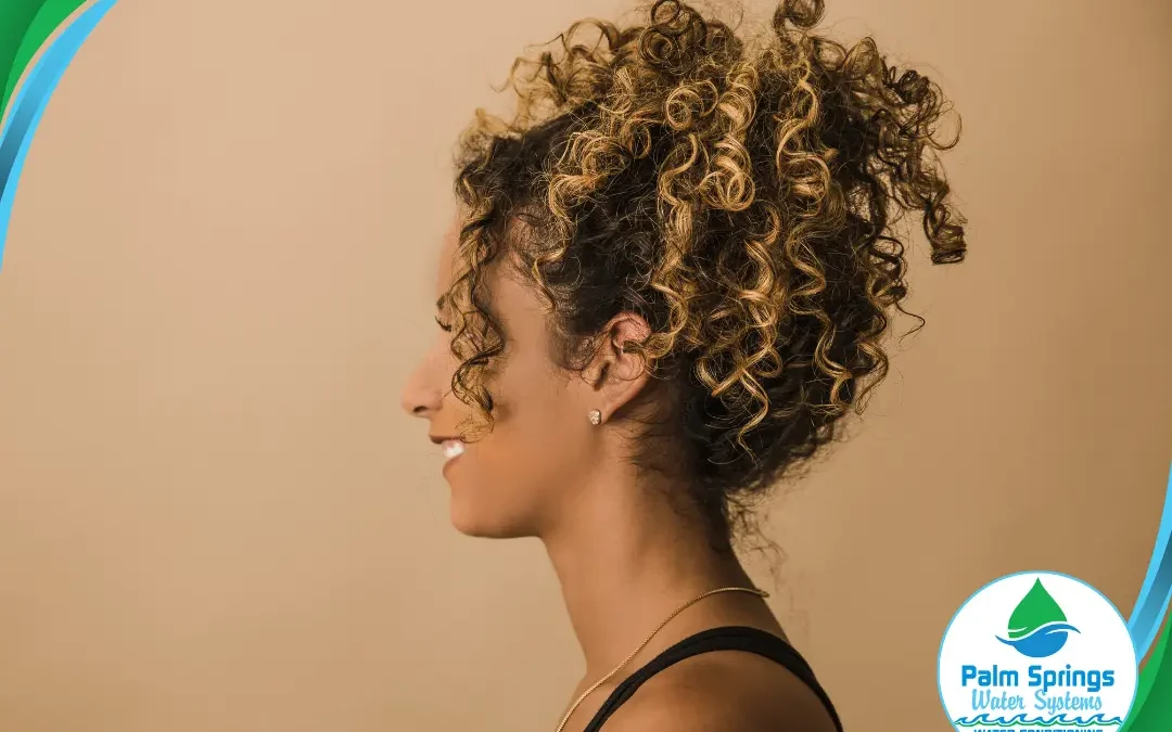 Benefits of a water softener for curly hair